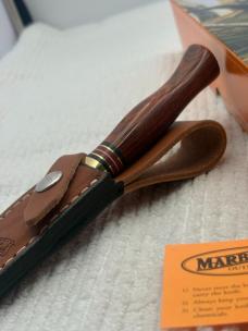 Marbles Quality Knives Gladstone, MI USA 80301 Fieldcrest Gamegetter NIB