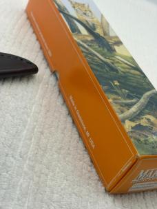 Marbles Quality Knives Gladstone, MI USA 72111010 Fieldcrest Stacked Leather