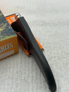 Marbles Quality Knives Gladstone, MI USA 72111010 Fieldcrest Stacked Leather