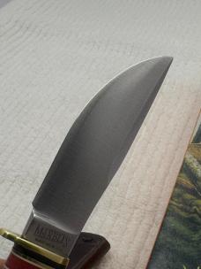 Marbles Quality Knives Gladstone, MI USA 72111010 Fieldcrest Stacked Leather