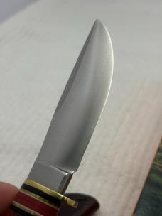 Marbles Quality Knives Gladstone, MI USA 72111010 Fieldcrest Stacked Leather