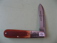 GREAT EASTERN TC BARLOW 152112 ANTIQUE AMBER SAW CUT BONE SFO