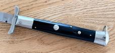 Rare Pre-Rizzuto Batwing Swing Guard 10.5 Inch Switchblade Knife, ERN Tang Stamp, Japan