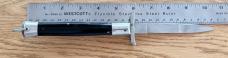 Rare Pre-Rizzuto Batwing Swing Guard 10.5 Inch Switchblade Knife, ERN Tang Stamp, Japan