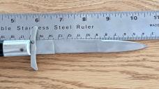 Rare Pre-Rizzuto Batwing Swing Guard 10.5 Inch Switchblade Knife, ERN Tang Stamp, Japan