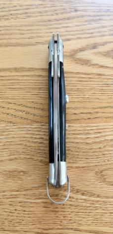 Rare Pre-Rizzuto Batwing Swing Guard 10.5 Inch Switchblade Knife, ERN Tang Stamp, Japan