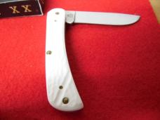 CASE XX 2024 WHITE SYNTHETIC ROUGH JIG SODBUSTER JR. 6137 USA FLAG SHIELD MINT UNUSED