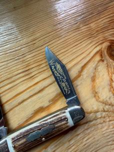 Fight N Rooster Cattleman’s Stag 3 blade 1of50
