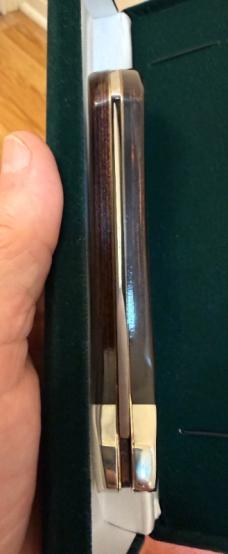 1991 Case XX Sidewinder w/ beautiful Pakkawood handles. Absolutely gorgeous knife in mint condition!