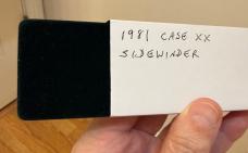 1991 Case XX Sidewinder w/ beautiful Pakkawood handles. Absolutely gorgeous knife in mint condition!