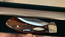 1991 Case XX Sidewinder w/ beautiful Pakkawood handles. Absolutely gorgeous knife in mint condition!