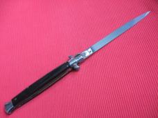 Vintage 13" Horn Rostfrei MOLLETTA Stiletto Switchblade Knife.