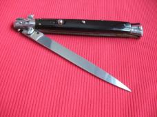 Vintage 13" Horn Rostfrei MOLLETTA Stiletto Switchblade Knife.