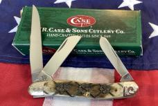 2003 Case xx Stockman Knife w/ Super Carved XXs Bone Handles & Scrolled bolsters (mdl# 6318 SS) -NOS