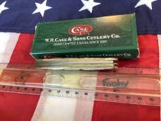 2003 Case xx Stockman Knife w/ Super Carved XXs Bone Handles & Scrolled bolsters (mdl# 6318 SS) -NOS