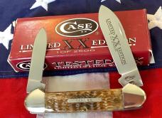1996 One of 2500 LE Canoe w/ Nice Brown Bone Handles (mdl# 62131 SS) -NOS