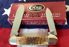 1996 One of 2500 LE Canoe w/ Nice Brown Bone Handles (mdl# 62131 SS) -NOS