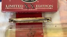 1996 One of 2500 LE Canoe w/ Nice Brown Bone Handles (mdl# 62131 SS) -NOS
