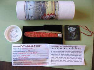 TUNA VALLEY 2026 MOUNTAIN COUGAR SWING GUARD ORANGE ARTIC CURLY BIRCH