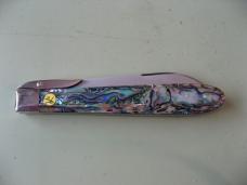 TUNA VALLEY 2026 MOUNTAIN COUGAR SWING GUARD GENUINE PAUA ABALONE #3