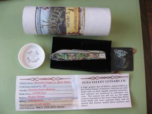 TUNA VALLEY 2026 MOUNTAIN COUGAR SWING GUARD GENUINE PAUA ABALONE 2