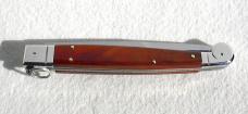 NEW AGA CAMPOLIN MINT 12" ITALIAN SICILIANO FIGHTING KNIFE EXOTIC COCOBOLO 4 MIL BLADE N/S BOLSTERS