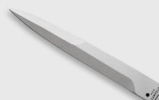 NEW AGA CAMPOLIN MINT 12" ITALIAN SICILIANO FIGHTING KNIFE EXOTIC COCOBOLO 4 MIL BLADE N/S BOLSTERS