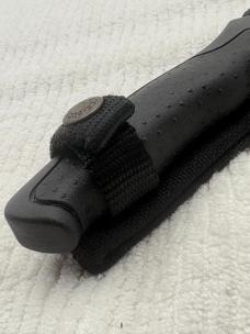 Buck 650 Nighthawk USA Fixed Black Blade Sheath Knife Made In 1995 No Box