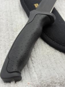 Buck 650 Nighthawk USA Fixed Black Blade Sheath Knife Made In 1995 No Box