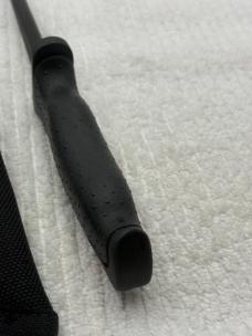 Buck 650 Nighthawk USA Fixed Black Blade Sheath Knife Made In 1995 No Box
