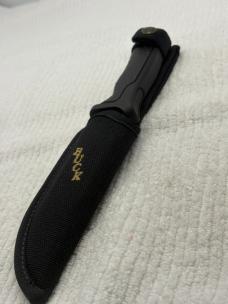 Buck 650 Nighthawk USA Fixed Blade Sheath Knife Made In 1995