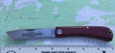 GEC 715121 Farm & Field Bull Nose Red Linen Micarta NEW