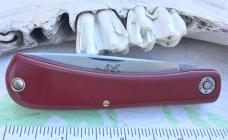 GEC 715121 Farm & Field Bull Nose Red Linen Micarta NEW
