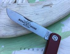 GEC 715121 Farm & Field Bull Nose Red Linen Micarta NEW