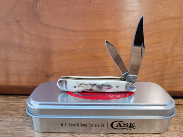 2022 Case XX Stag Peanut,  Pattern # 5220 SS Nice !!!