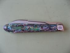 TUNA VALLEY 2026 MOUNTAIN COUGAR SWING GUARD GENUINE PAUA ABALONE #5