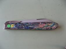 TUNA VALLEY 2026 MOUNTAIN COUGAR SWING GUARD GENUINE PAUA ABALONE #5
