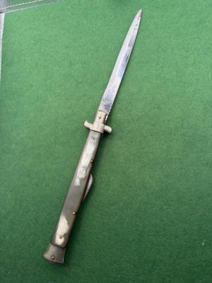 13” Manual Patent Stamped TICO Humpback Knife