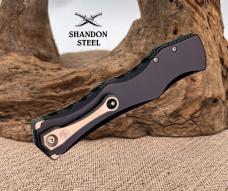Microtech Marfione Select Halo IV T/E Black Handle Stonewash Blade 1151-10MS1
