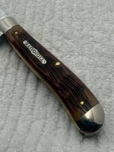 Great Eastern Cutlery Tidioute 488217 Bone 2 Blade Trapper Made In USA