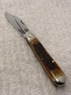 Great Eastern Cutlery Northfield UN-X-LD Made In USA 2 Blade Stag #141218