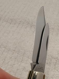 Great Eastern Cutlery Northfield UN-X-LD Made In USA 2 Blade Stag #141218