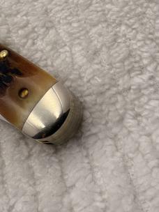 Great Eastern Cutlery Northfield UN-X-LD Made In USA 2 Blade Stag #141218