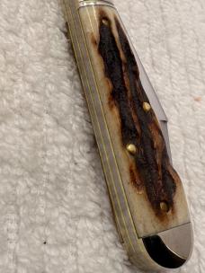Great Eastern Cutlery Northfield UN-X-LD Made In USA 2 Blade Stag #141218