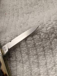 Great Eastern Cutlery Northfield UN-X-LD Made In USA 2 Blade Stag #141218