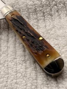 Great Eastern Cutlery Northfield UN-X-LD Made In USA 2 Blade Stag #141218