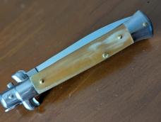 FRANK BELTRAME 23CM 9" DAGGER STILETTO FRENCH TIP COW HORN...NEW AND SNAPPY!