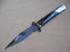 Vintage India Dagger Switchblade Knife - 10 1/8"