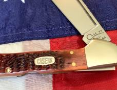 1998 Case xx Copperlock (Mdl# 61549L SS) w/ Nice Brown Bone Handles -NOS