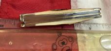 Case xx 2004 Tiny Stockman Knife Mdl# 6.5237 SS w/ Sweet Bone Stag Handles -NOS